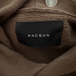 PacSun Chocolate Brown Fleece Hoodie